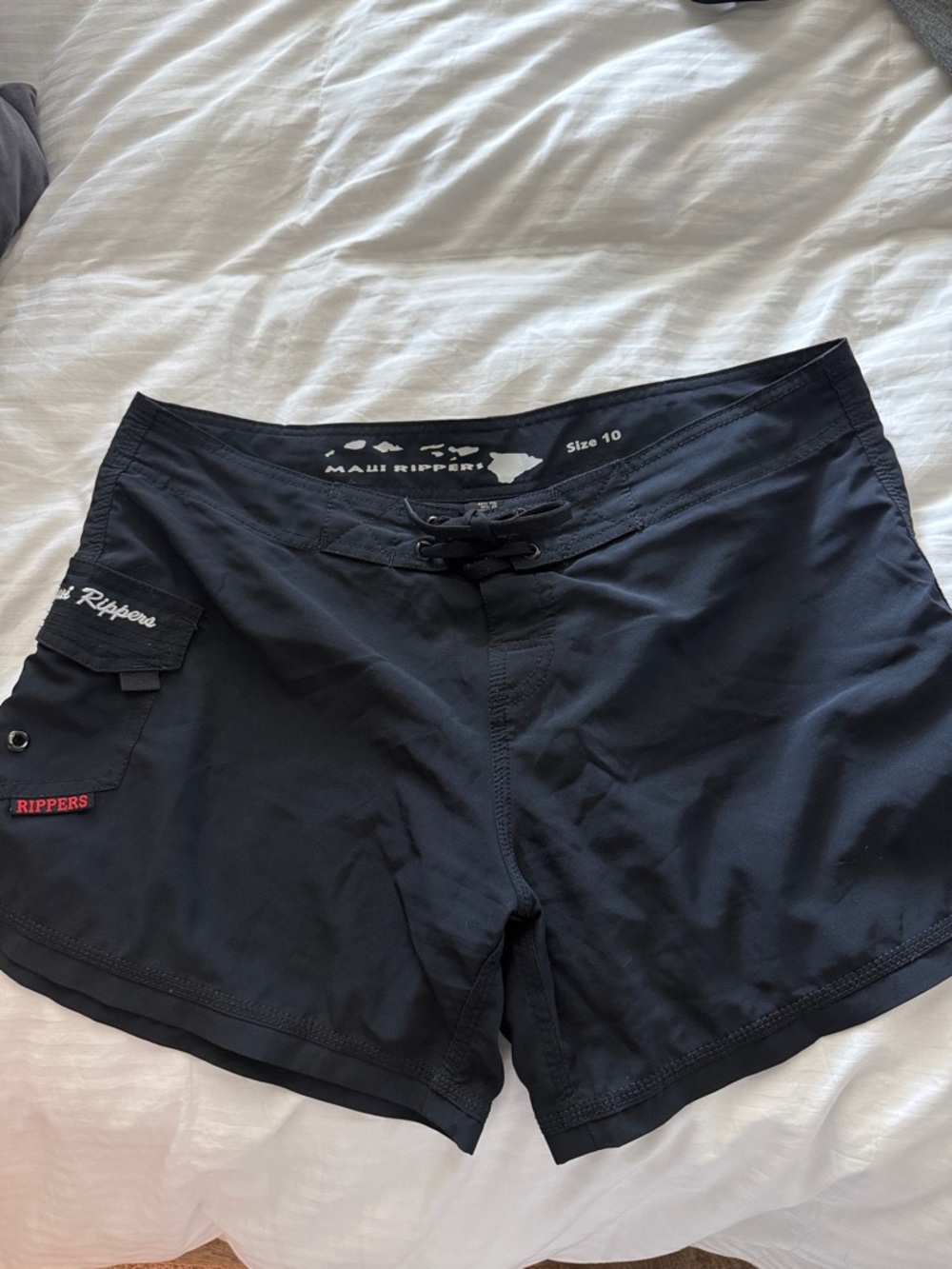 Maui Rippers Women's Black Swim Shorts size 10